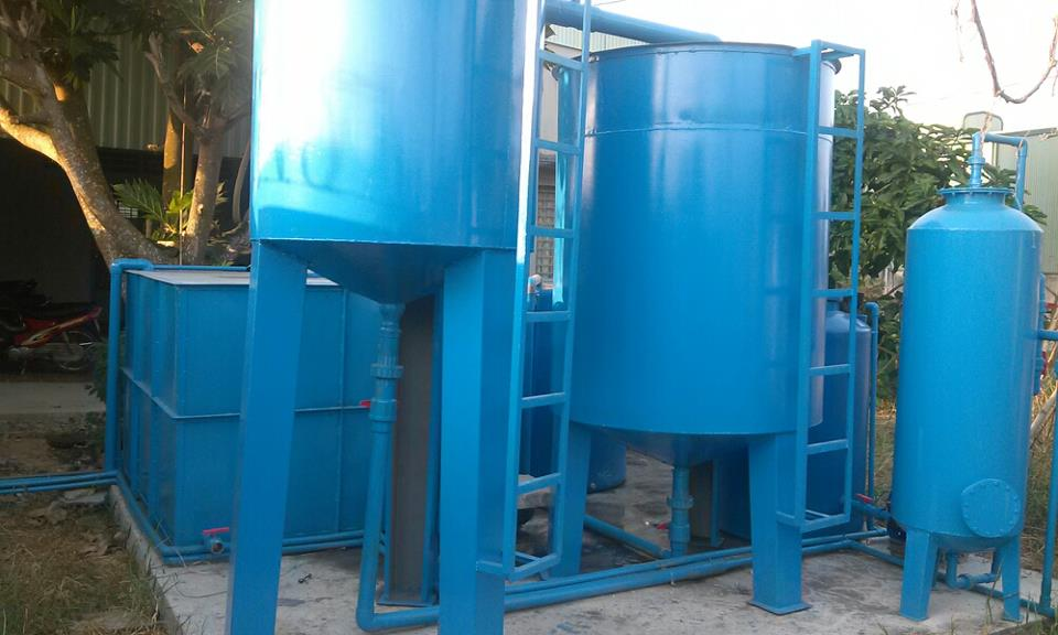 Xử lý nước thải hồ vải Cty PTH – Củ Chi – 10m3/gnđ