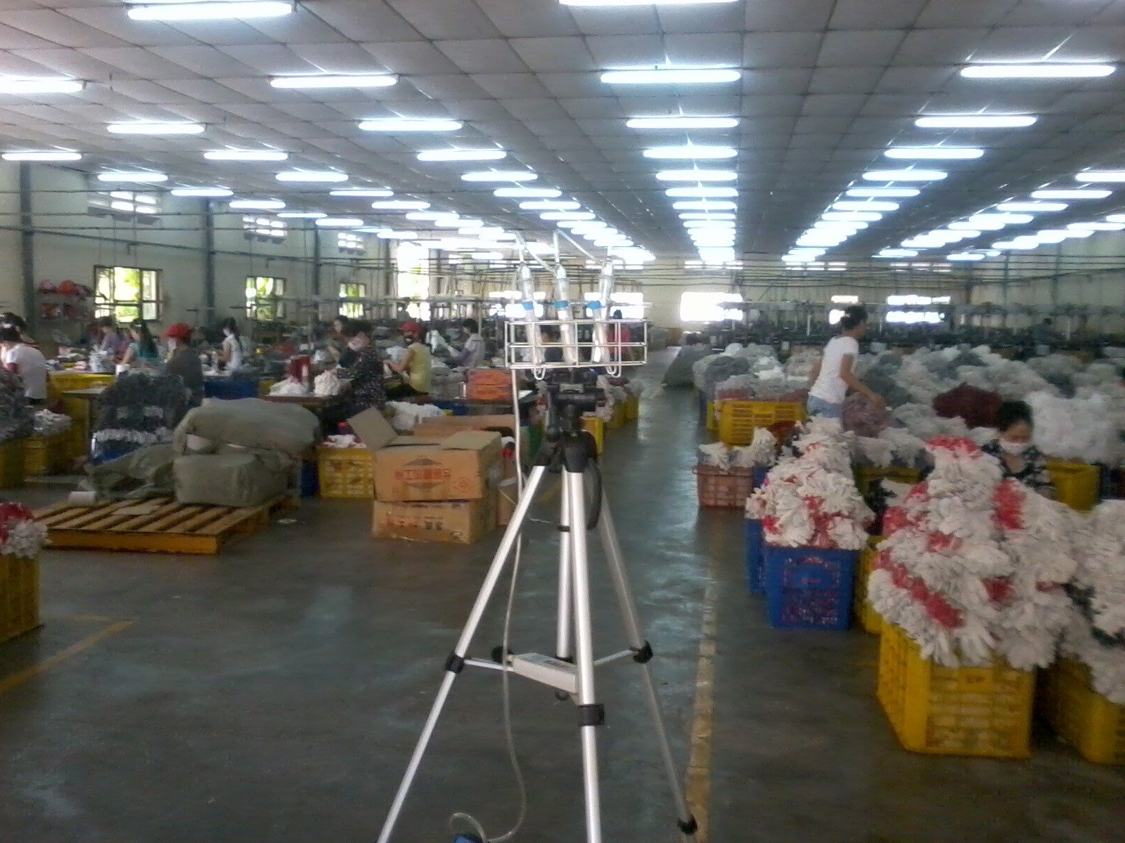 Giám sát môi trường Cty dệt Giám sát môi trường cty giấy Hoàng Thân - Đồng Nai Bình Dương